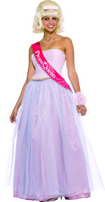 Unbranded Fancy Dress - Adult 50s Prom Queen Costume