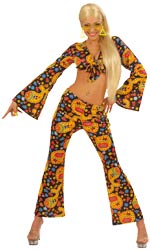 Unbranded Fancy Dress - Adult 70s Hip Chick Costume