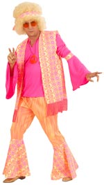 Unbranded Fancy Dress - Adult 70s Hippie Man Costume