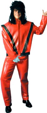 Unbranded Fancy Dress - Adult 80s Michael Jackson Costume