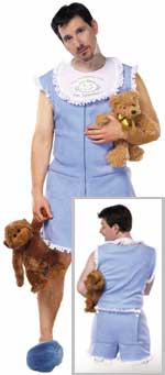 Unbranded Fancy Dress - Adult Baby Boy Costume