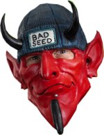 Unbranded Fancy Dress - Adult Bad Seed Devil Mask