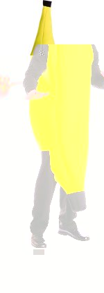 Deluxe one piece fruity costume.