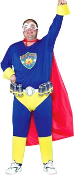 Unbranded Fancy Dress - Adult Beer Man Super Hero Costume (FC)