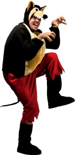 Unbranded Fancy Dress - Adult Big Bad Wolf Costume