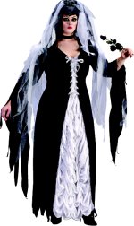 Unbranded Fancy Dress - Adult Bride of Darkness Halloween Costume (FC)
