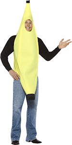 Unbranded Fancy Dress - Adult Budget Banana Costume