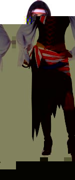 Unbranded Fancy Dress - Adult Budget Buccaneer Beauty Costume Extra Large