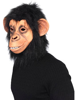 Unbranded Fancy Dress - Adult Chimp Mask