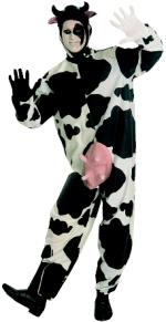 Fancy Dress - Adult Comical Cow Costume