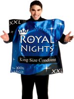 Unbranded Fancy Dress - Adult Condom Costume