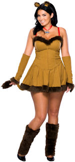 Unbranded Fancy Dress - Adult Cowardly Lion Costume (FC)