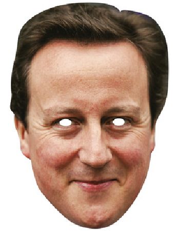 Unbranded Fancy Dress - Adult David Cameron Mask