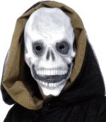 Unbranded Fancy Dress - Adult Death Junior Grim Reaper Mask