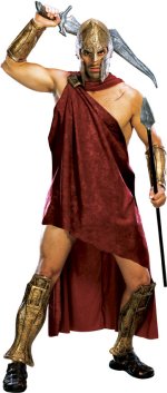 Unbranded Fancy Dress - Adult Deluxe Greek Spartan Costume