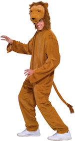 Unbranded Fancy Dress - Adult Deluxe Plush Lion Costume