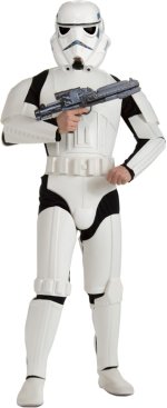 Unbranded Fancy Dress - Adult Deluxe Star Wars Stormtrooper