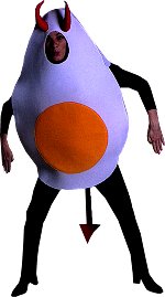 Unbranded Fancy Dress - Adult Deviled Egg Costume