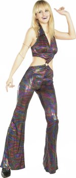 Unbranded Fancy Dress - Adult Disco Dancer Costume Small