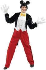 Unbranded Fancy Dress - Adult Disney Mickey Mouse Costume