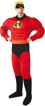Unbranded Fancy Dress - Adult Disney Mr Incredible Costume