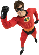 Unbranded Fancy Dress - Adult Disney Mr Incredible Super Hero Costume