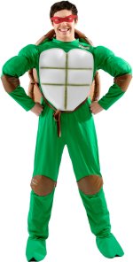 Unbranded Fancy Dress - Adult Eighties Super Hero Mutant Ninja Turtle Costume