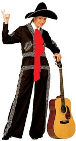 Unbranded Fancy Dress - Adult El Mariachi Mexican Female Costume