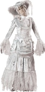 Unbranded Fancy Dress - Adult Elite Quality Ghostly Lady Costume Ex Large