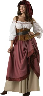 Unbranded Fancy Dress - Adult Elite Quality Medieval Woman Costume Extra Large