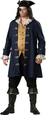 Unbranded Fancy Dress - Adult Elite Quality Pirate Captain Costume (FC) X3