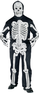 Unbranded Fancy Dress - Adult EVA Skeleton Costume (FC)