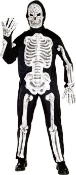 Unbranded Fancy Dress - Adult EVA Skeleton Halloween Costume