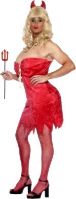 Unbranded Fancy Dress - Adult Fat Devil Costume