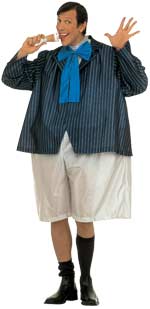 Unbranded Fancy Dress - Adult Fat Schoolboy Costume