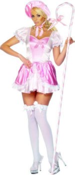 Unbranded Fancy Dress - Adult Fever Bo Peep Costume Small