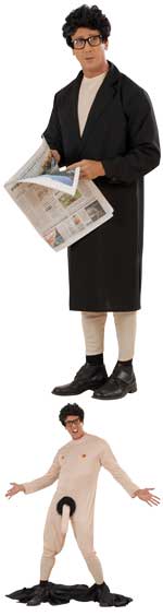 Unbranded Fancy Dress - Adult Flasher Man Costume