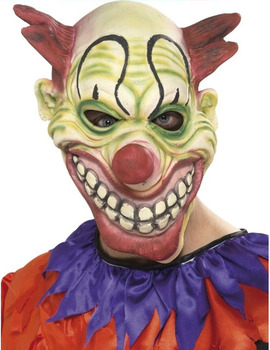 Unbranded Fancy Dress - Adult Full Overhead Clown Mask