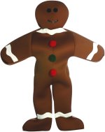 Unbranded Fancy Dress - Adult Gingerbread Man Costume