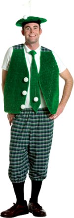 Unbranded Fancy Dress - Adult Golfer Costume