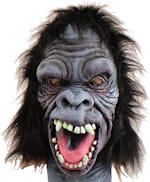 Unbranded Fancy Dress - Adult Gorilla Mask with Teeth
