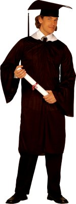Unbranded Fancy Dress - Adult Graduate Costume