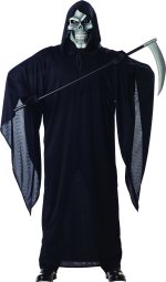 Unbranded Fancy Dress - Adult Grim Reaper Halloween Costume