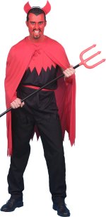 Unbranded Fancy Dress - Adult Halloween Male Devil Costume