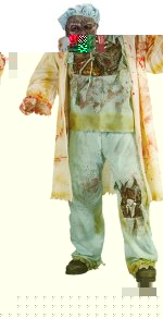 Unbranded Fancy Dress - Adult Halloween Zombie Doctor Costume (FC)