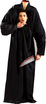 Unbranded Fancy Dress - Adult Headless Man Halloween Costume