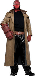 Unbranded Fancy Dress - Adult Hellboy Costume (FC)
