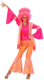 Unbranded Fancy Dress - Adult Hippie Woman 70s Costume