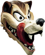 Unbranded Fancy Dress - Adult Hungry Wolf Mask