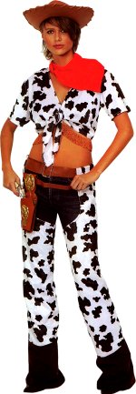 Unbranded Fancy Dress - Adult Jesse Style Cowgirl Costume